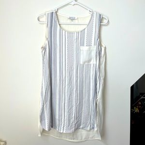 SOLD || Striped dressy tank top